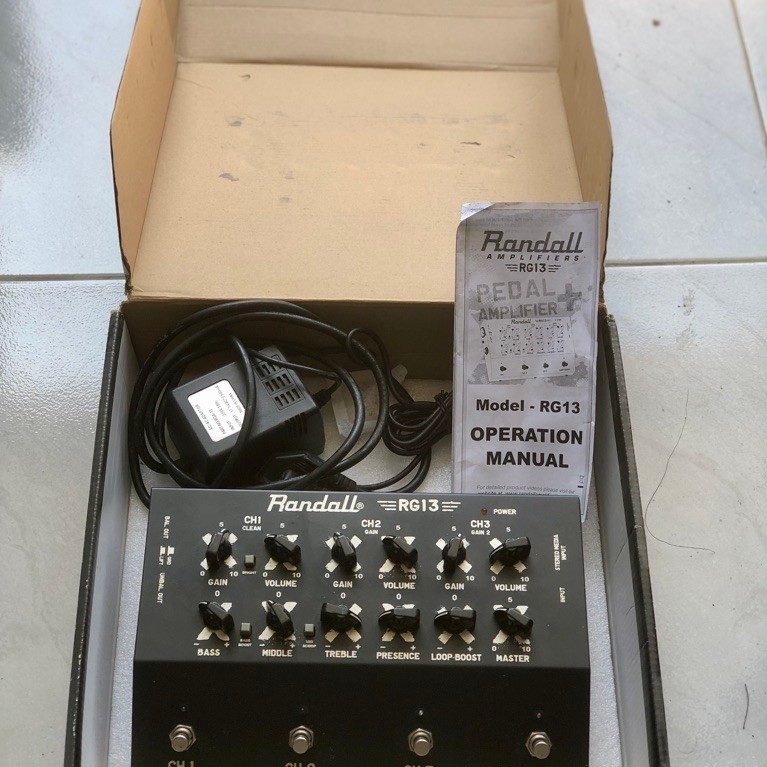 efek gitar preamp randall rg13