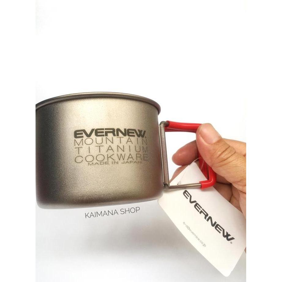 TERMURAH - Evernew Cup Titanium Demitasse 220 FH ECA543