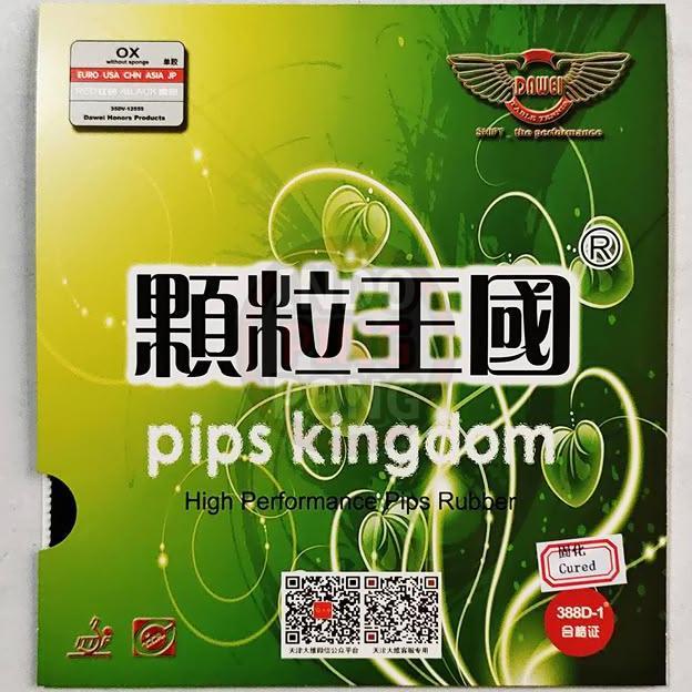 NEW Dawei 388 D-1 OX Cured Proses Bintik Panjang Bertahan Long Pips 388D