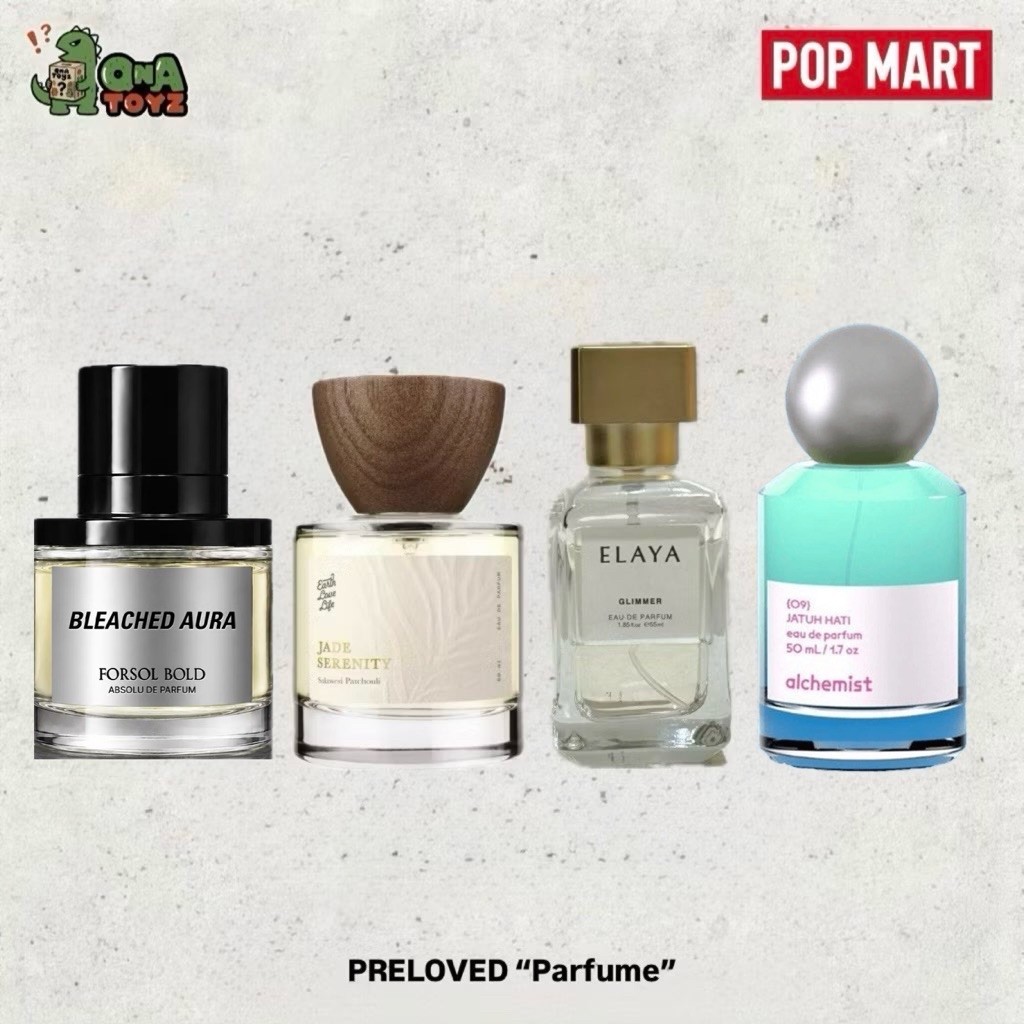 [PRELOVED] Parfume Parfum Tabi Alchemist Jatuh Hati (09) Bleached Aura Frosol Bold Earth Love Life J
