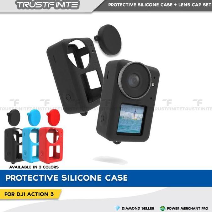 Protective Silicone Case DJI Action 3 / Silikon Pelindung DJI Action 3