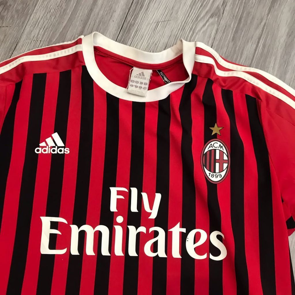 Vintage ac milan jersey Foot Collectors Maglia Home AC Milan 2011-2012