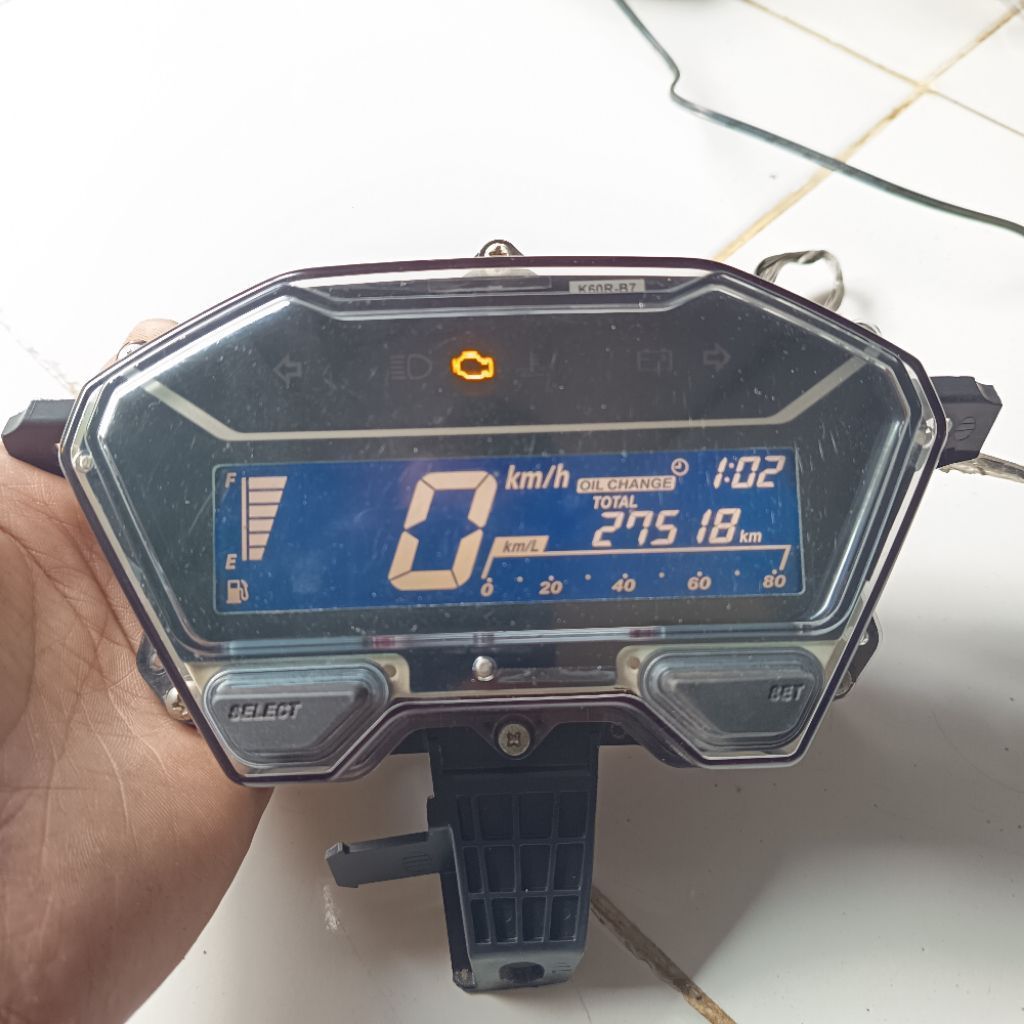 Speedometer Spidometer Kilometer K60R-B7 Honda Vario 125 LED New ESP Non ISS Original copotan