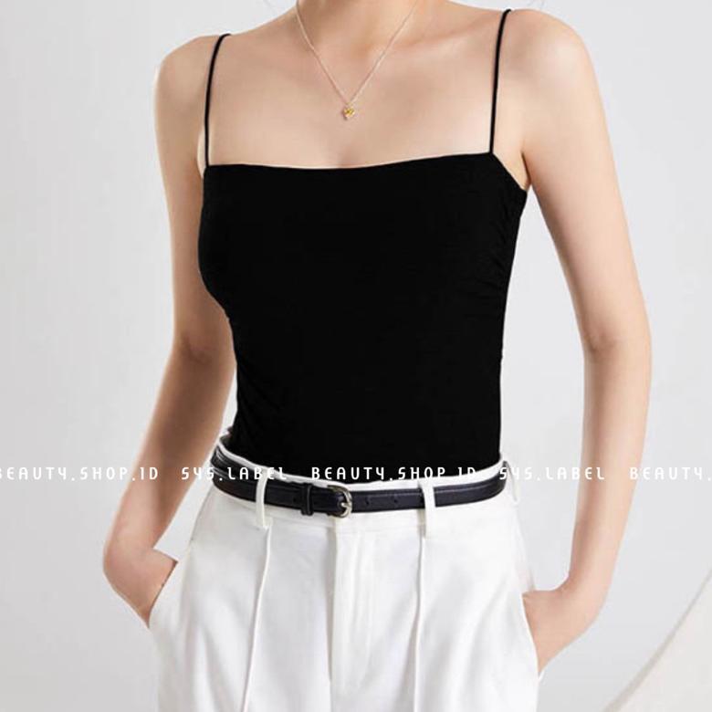 Terlaris Meime Tanktop Bra Wanita - Tanktop Wanita Polos Bahan Adem - Basic Inner Kekinian Bisa Untu