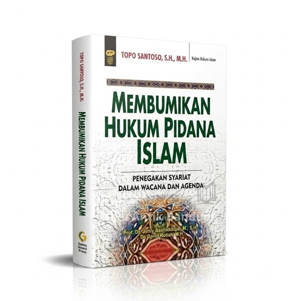 Buku Membumikan Hukum Pidana Islam Topo Santoso