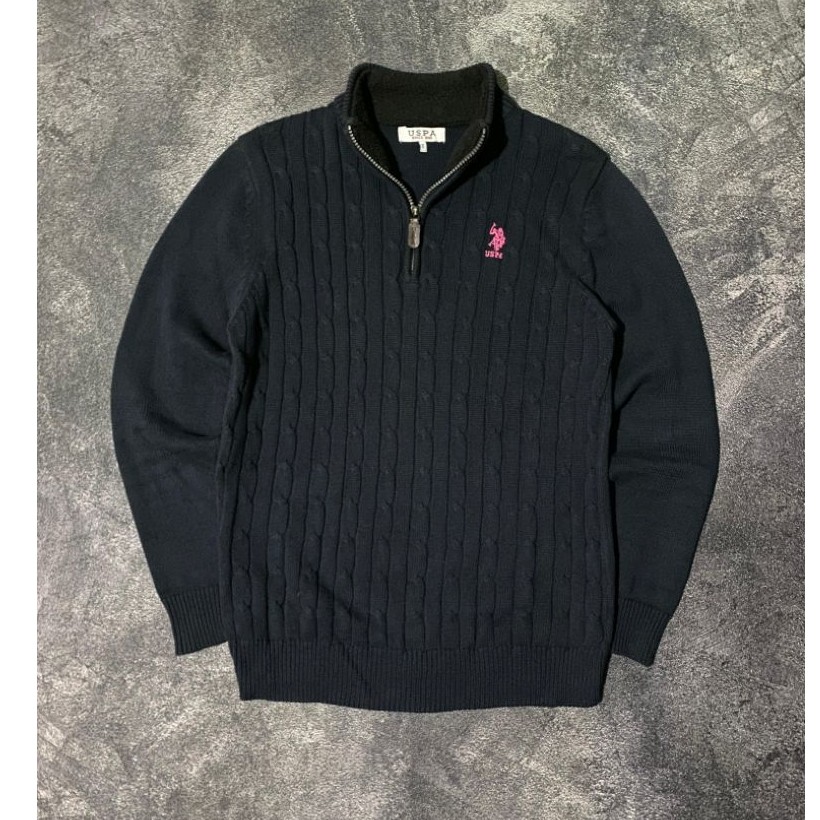 HALFZIP POLO ASSN