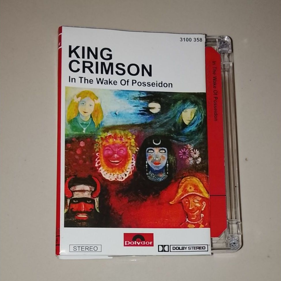 Kaset pita King Crimson In the wake of poseidon