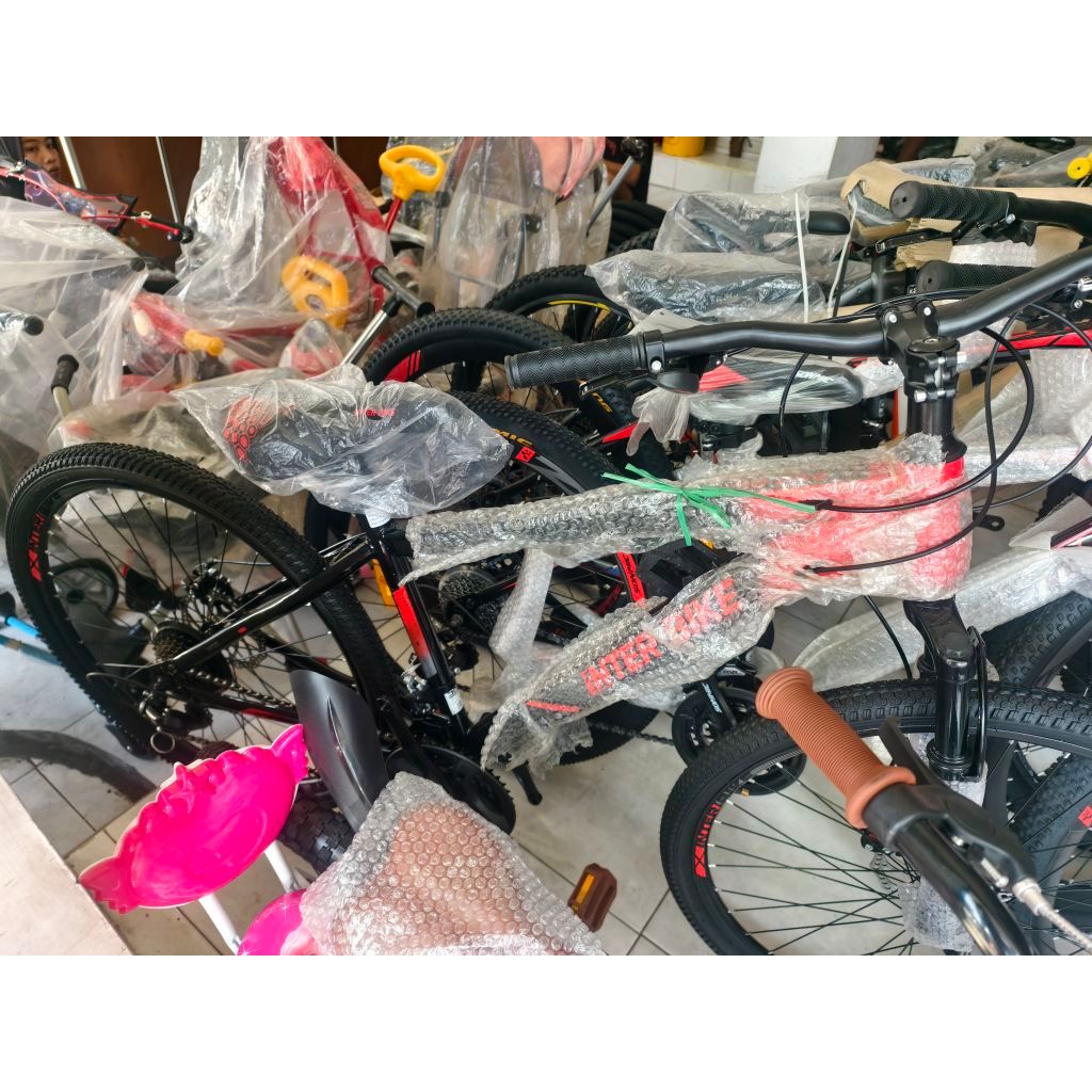 SEPEDA MTB 26 INTERBIKE REM CAKRAM OPERAN 7 SPEED