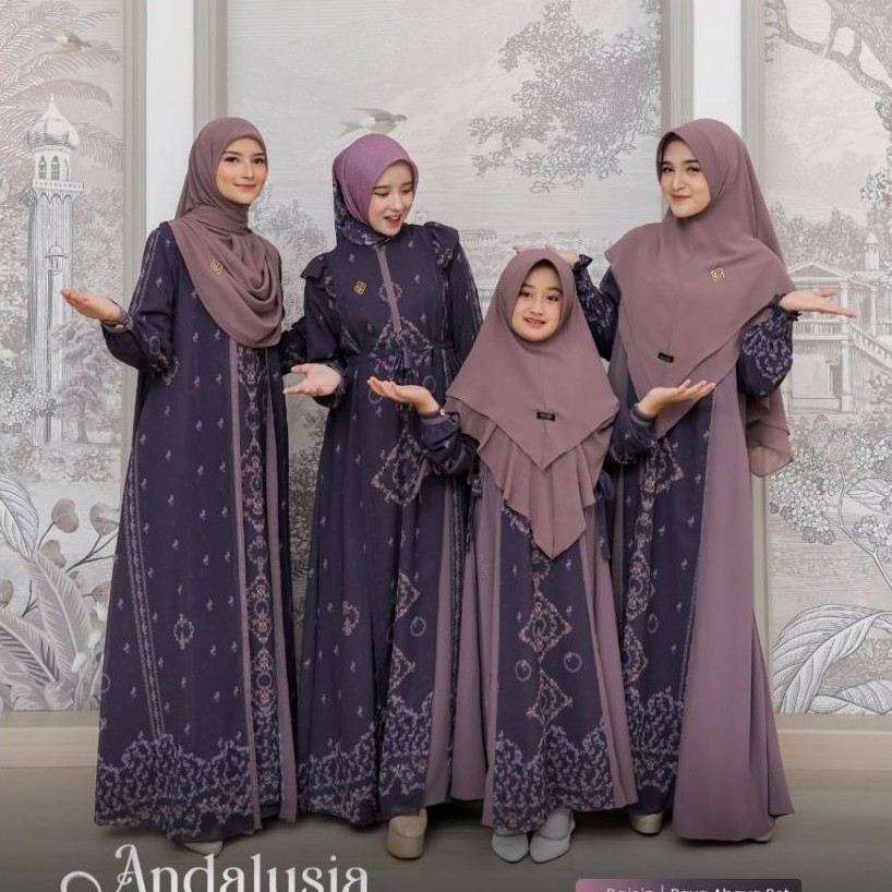 Andalusia emka / sarimbit terbaru emka / andalusia dress / dress emka / andalusia famset