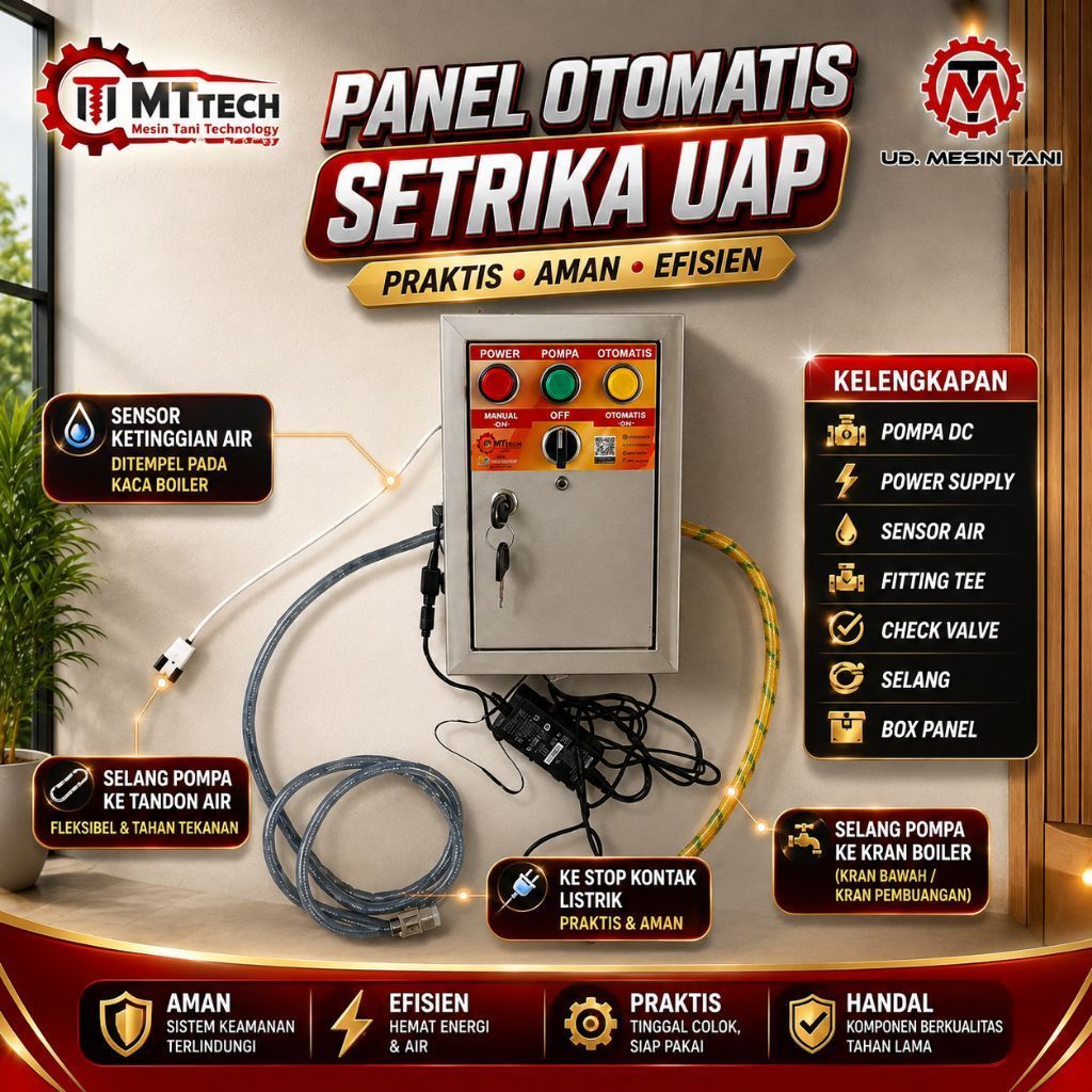 MODUL Otomatis Boiler Setrika Uap