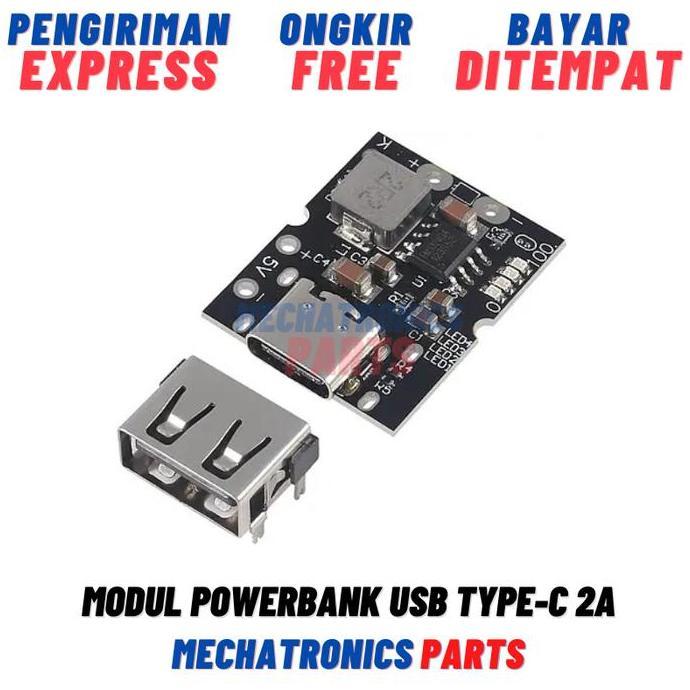 Modul Powerbank Usb Type-C 2A