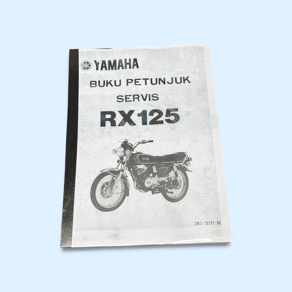 BUKU PEDOMAN MANUAL SERVICE RX125 RXK RX K 125