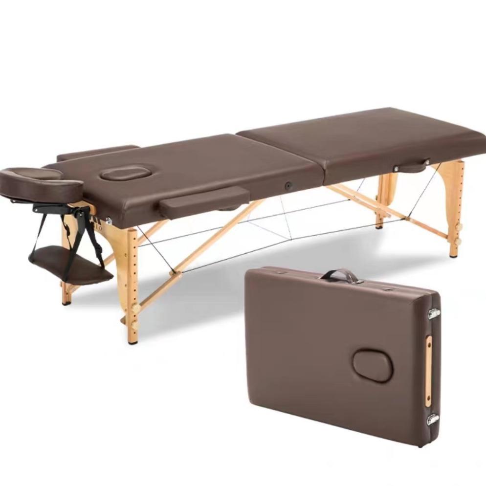 FOLDING BEAUTY BED MEJA PIJAT PORTABLE UNTUK SPA KASUR SPA THERAPY TREATMENT BED PORTABLE