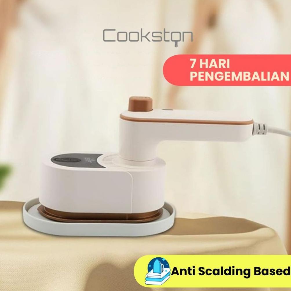 BESTPROMO COOKSTON Setrika Mini Uap Portable - Steam Iron Mini