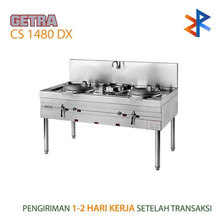 KOMPOR GAS KWALI RANGE GETRA CS 1480 DX / CS1480DX 2 BURNER ORIGINAL DAN TERPERCAYA