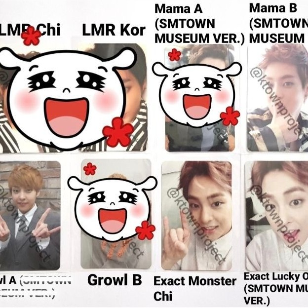 [READY - CLEARANCE SALE] EXO XIUMIN BAEKHYUN CHANYEOL DO KYUNGSOO CHEN SUHO SEHUN KAI LOVE ME RIGHT 