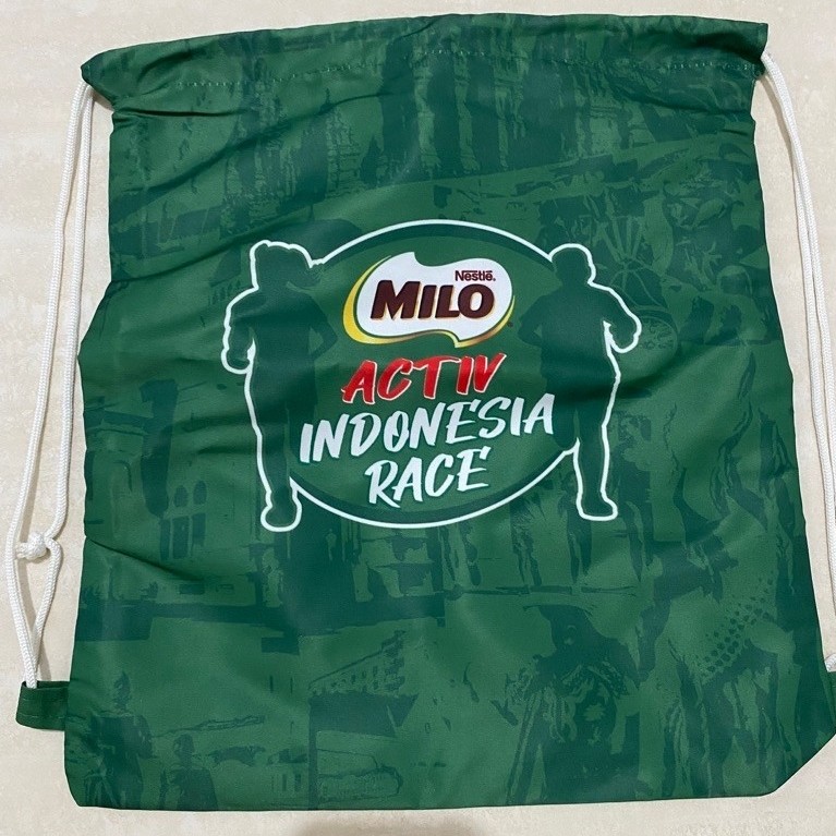 Tas Serut Event Running Milo Activ Indonesia Race Run 2026
