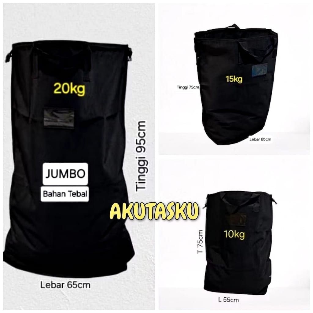 Tas Karung Jumbo/Tas Laundry Jumbo/Laundry Bag/Tas Jumbo Laundry Serba Guna