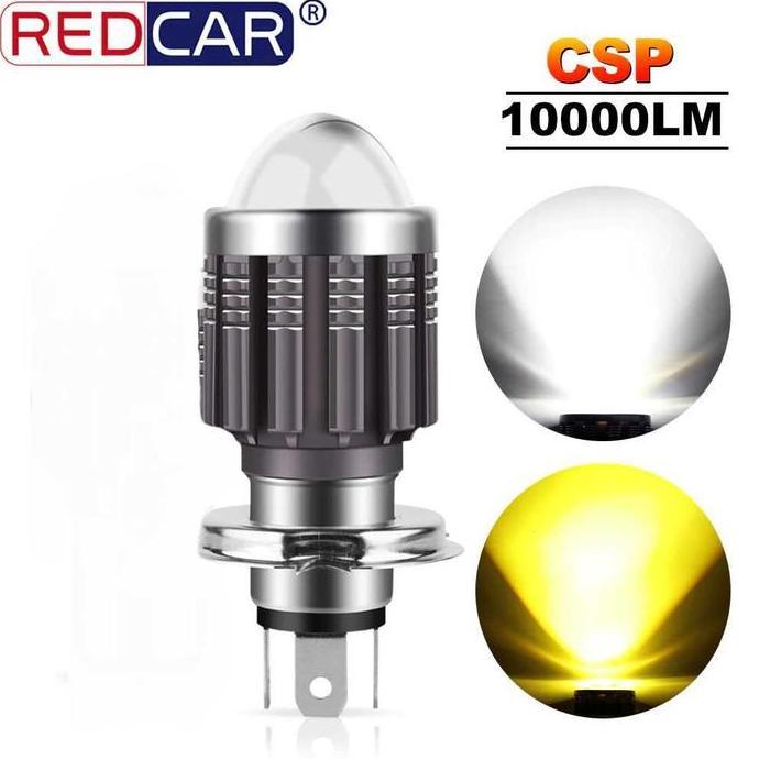 BARIKIZIX Lampu Depan Motor LED Headlight 10000LM H4 CSP 1 PCS