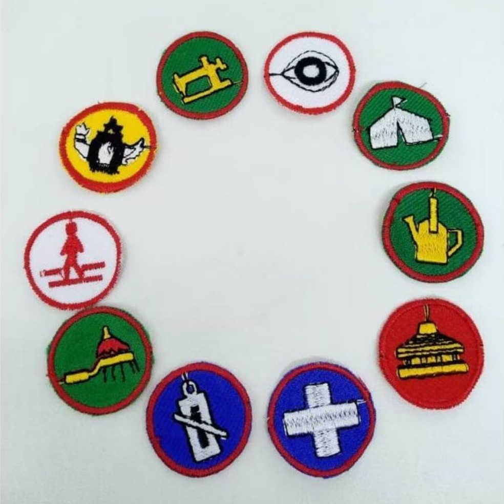 Atribut Pramuka TANDA KECAKAPAN KHUSUS TKK