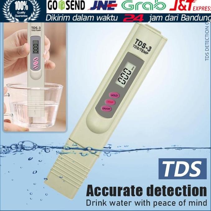 GHUNZING TDS Meter Digital Alat Ukur PH Meter & TDS Tester Digital