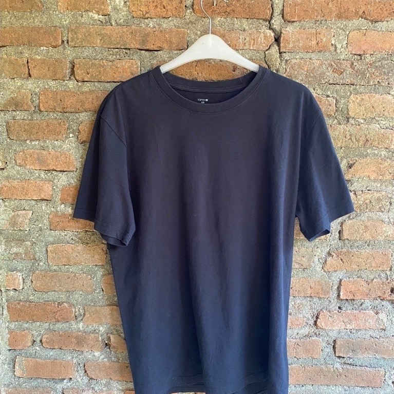 baju topten second hitam