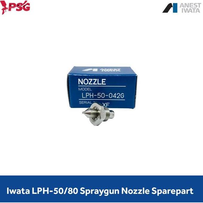 Iwata LPH-50/80 Spraygun Nozzle Sparepart