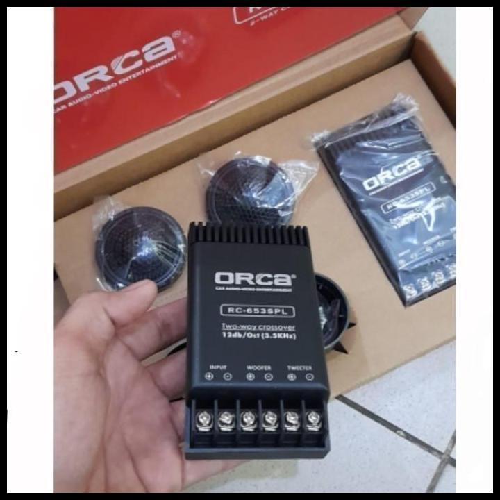 GRATIS ONGKIR SPEAKER PINTU MOBIL VW TIGUAN ORCA 6,5INCH RC 653SPL UNIVERSAL 