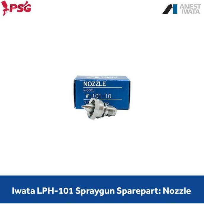 Iwata W-101 Spraygun Nozzle & Needle Set Sparepart
