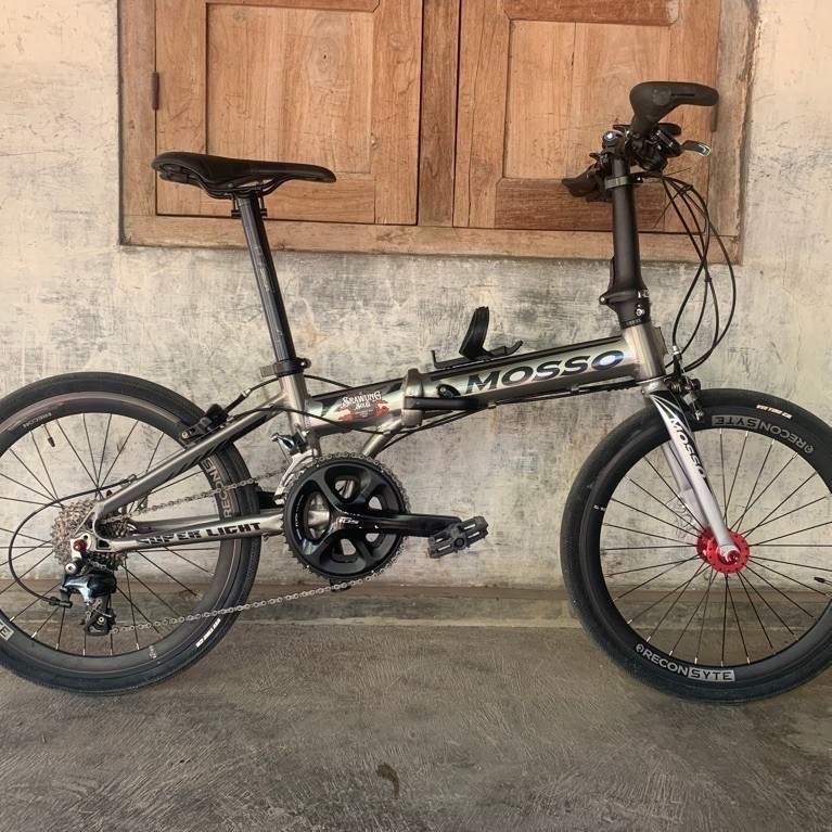 sepeda lipat mosso f3 20inch
