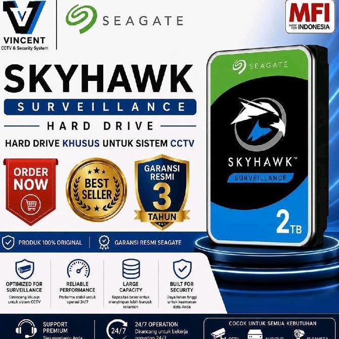 HDD Seagate Skyhawk 2TB MFI