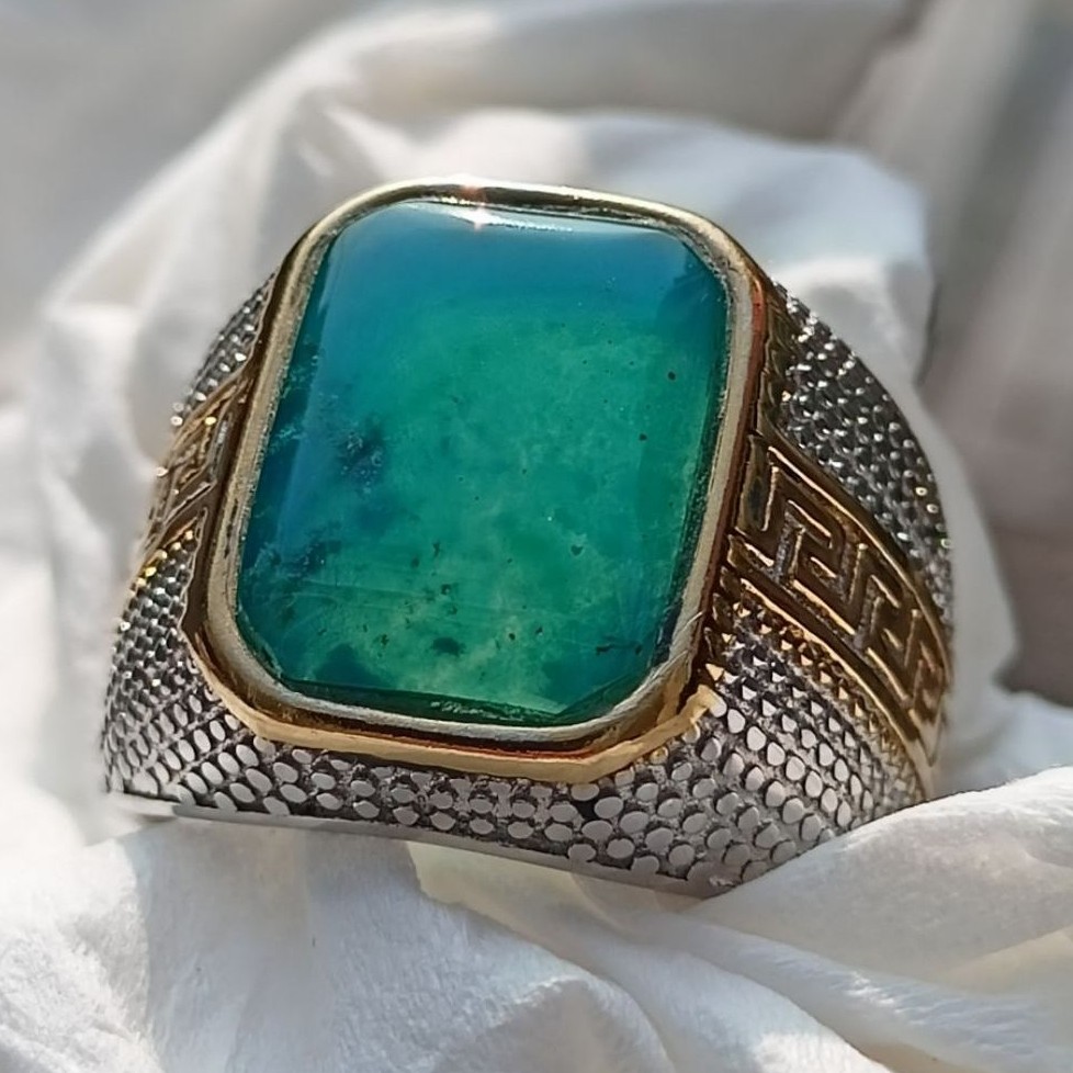 CINCIN BATU BACAN DOKO KRISTAL 100%ORI
