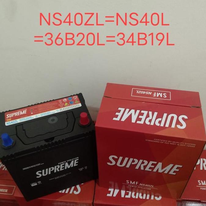 Aki SUPREME NS40ZL Agya Alya Erta Jazz Mobilio Sra Cayla Brio