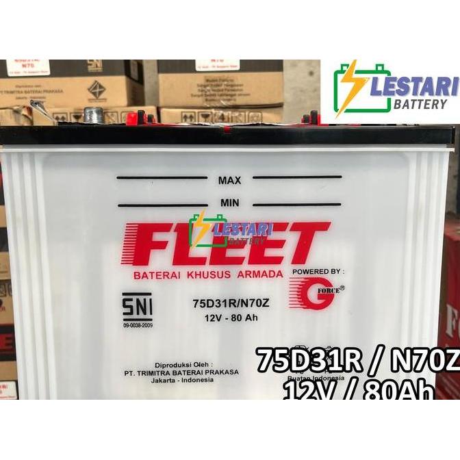 Aki Basah Fleet 75D31R / N70Z