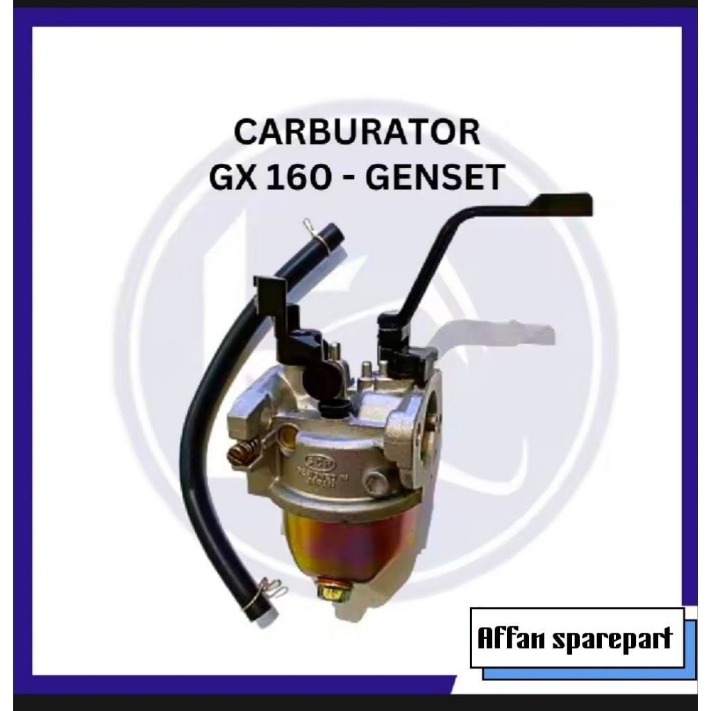 GX 160 - GX 200 CARBURATOR GENERATOR SET / KARBURATOR GENSET