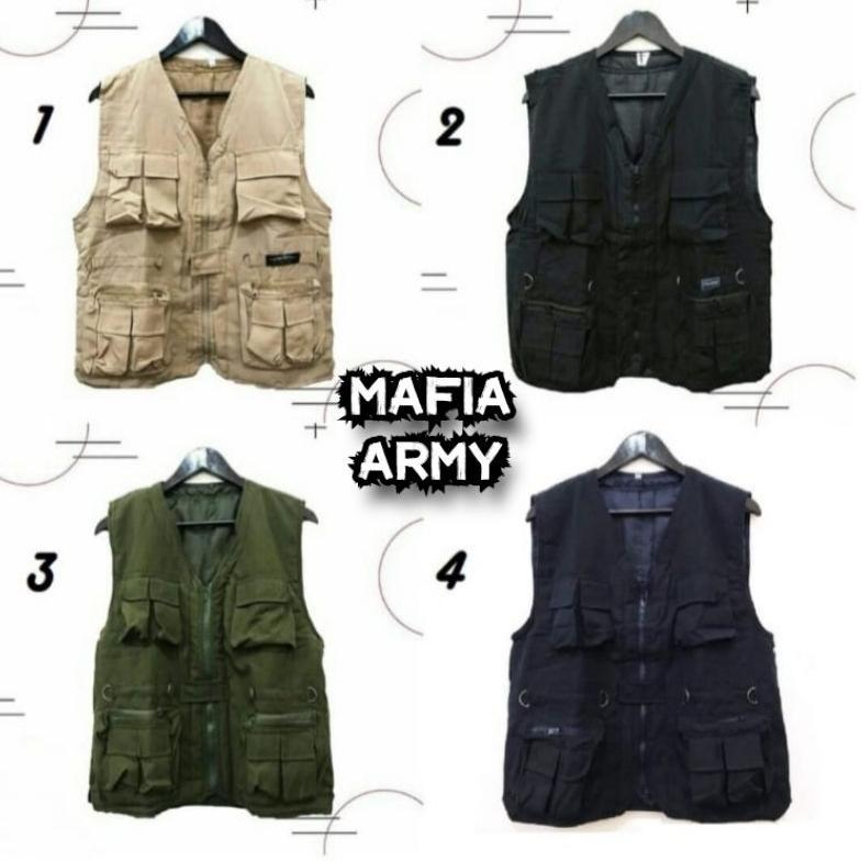 BEST SELLER ROMPI TACTICAL 511 OUTDOOR MULTIFUNGSI / ROMPI CARGO BANYAK SAKU / VEST / TACTICAL / RIP