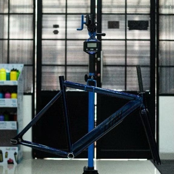 Frameset Sepeda Fixie Zinn Bike Alloy Fork Carbon
