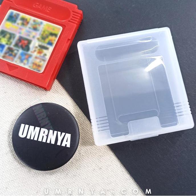 Kotak game Cartridge Case Gameboy DMG COLOR POCKET Casing kaset NINTENDO GBA Transparan box