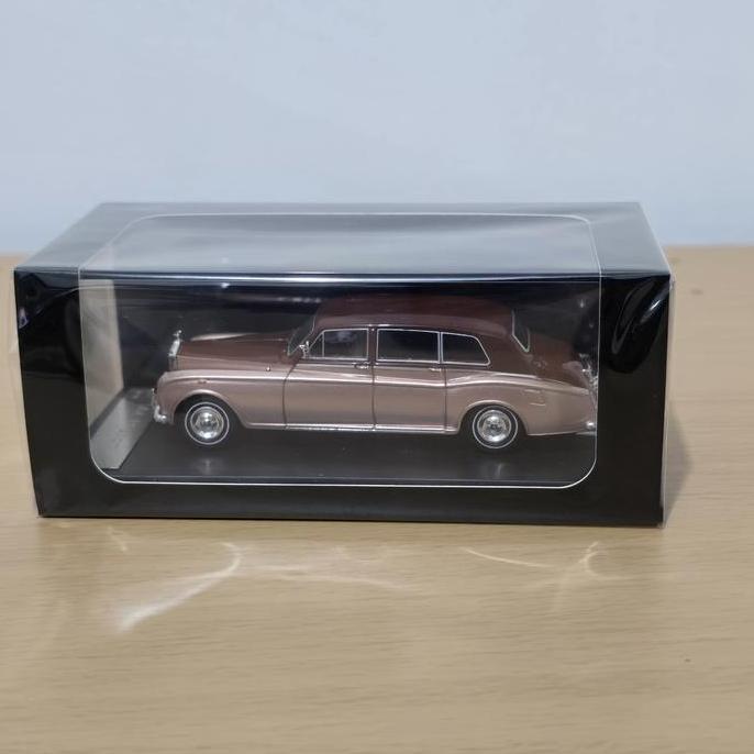 DCM Rolls Royce Phantom VI Red Cooper Diecast Koleksi Mobil Mainan Mini Scale 1/64 Dengan Kotak Akri