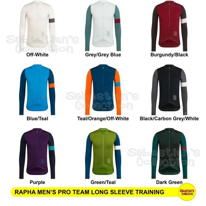 Rapha Men's Pro Team Training Long Sleeve Jersey - Jersey Rapha