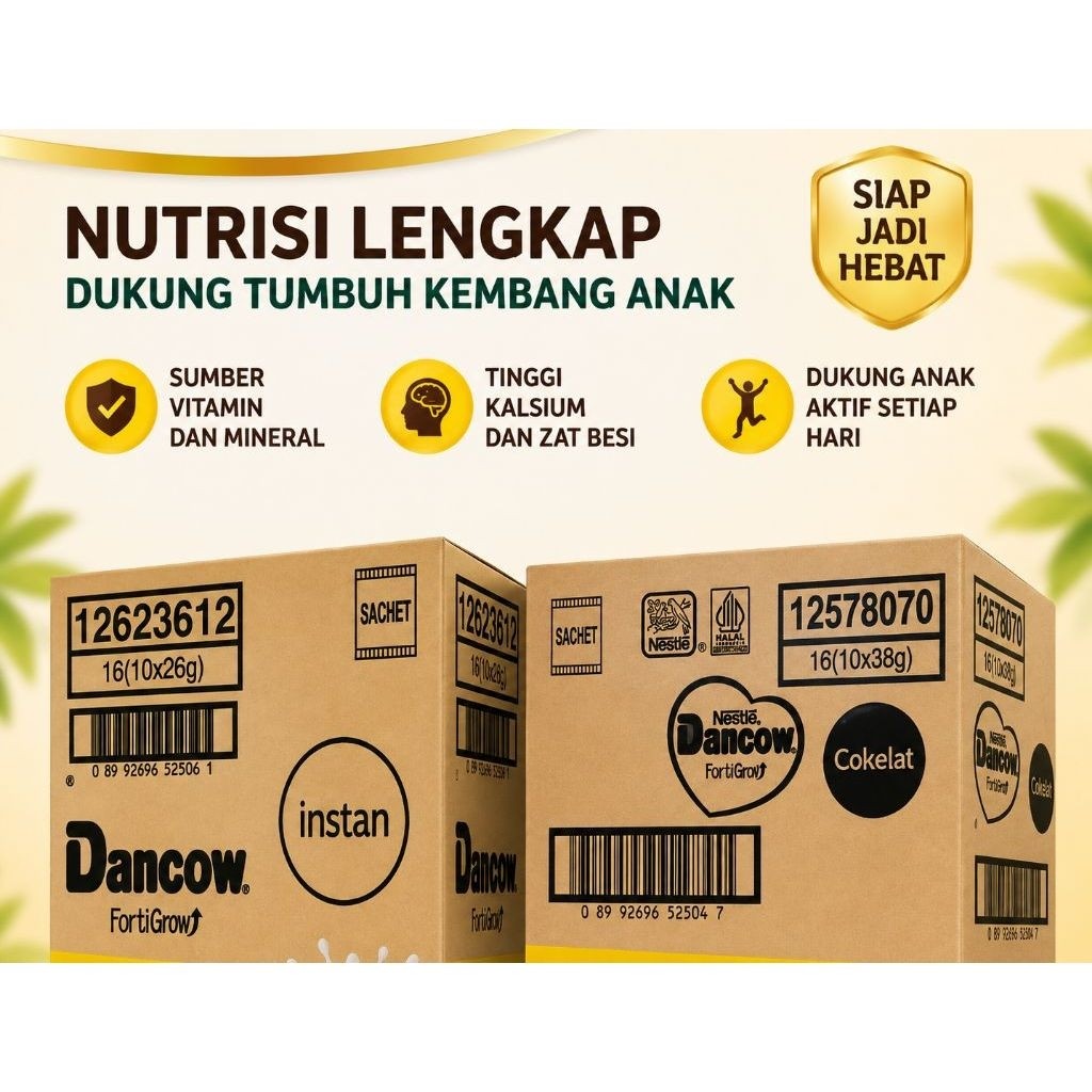 dancow fortigro sachet 1 karton | dencow fortigro sachet 1 dus 16 renteng