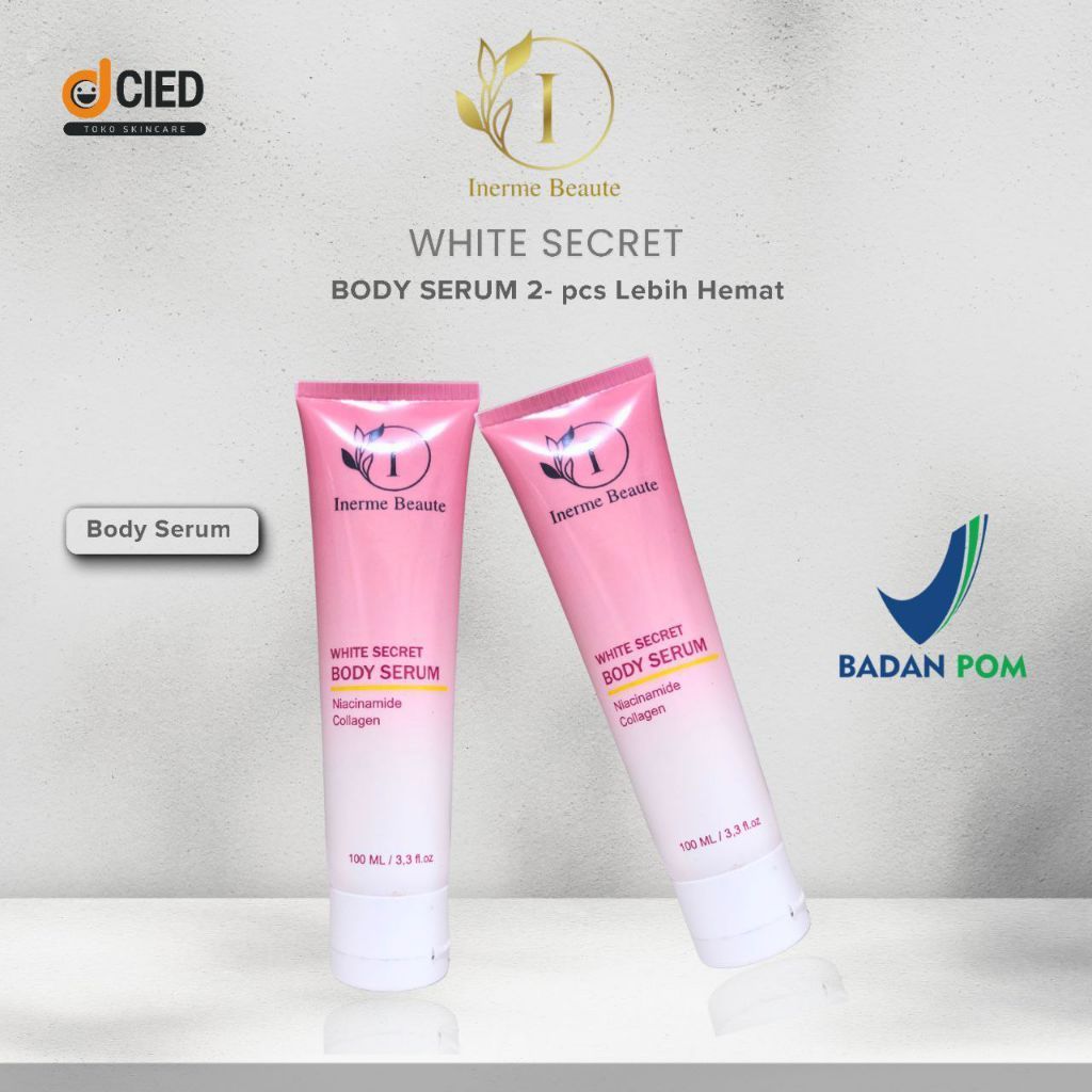 White Secret Body Serum Inerme Beaute 100ml - mencerahkan kulit