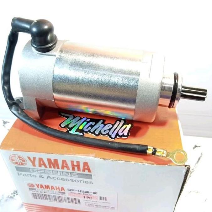 Dinamo starter Assy + kabel starter scorpio , scorpio Z [Sparepart Motor]