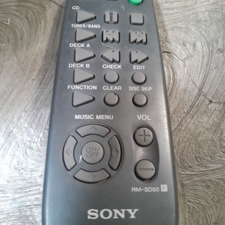 remote audio Sony RM-SD50