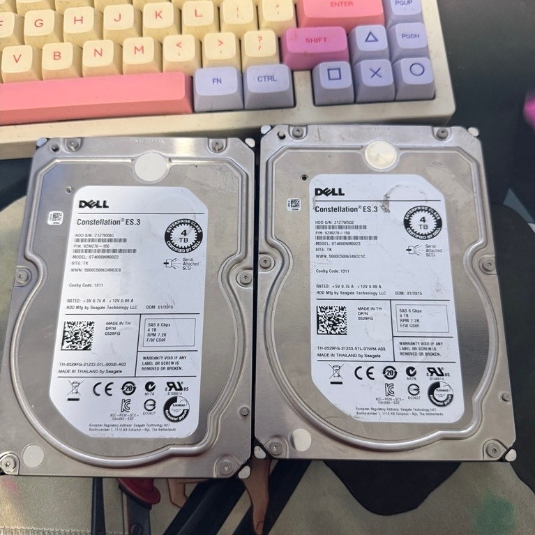 Harddisk HDD Seagate constellation SAS 4TB rusak