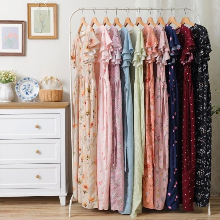 DASTER RAYON ADEM/DASTER CANTIK/ DRESS/ MINI DRESS
