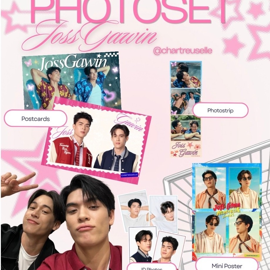 Fanmade Photoset JossGawin Joss Wayar Gawin Caskey GMMTV Guinzly