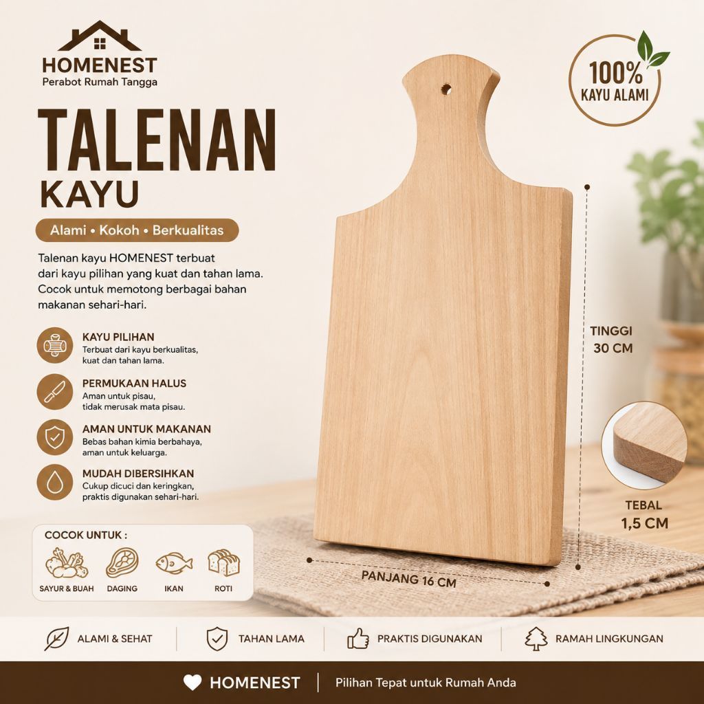 Talenan kayu|TALENAN KAYU AESTHETIC|Talenan murah