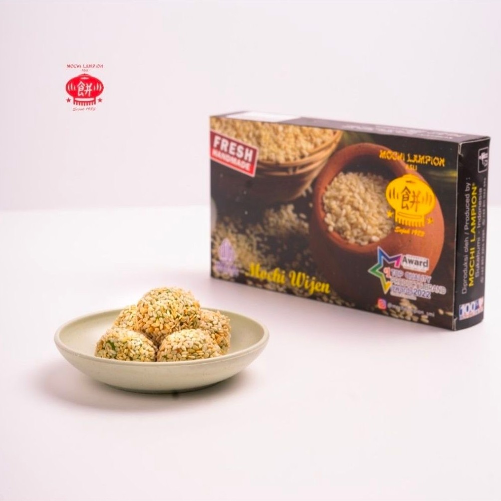 Mochi Kaswari Lampion Sukabumi Spesial Wijen Isi 15 Butir