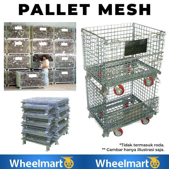 PALLET MESH (Keranjang Besi Lipat / Nicktainer)